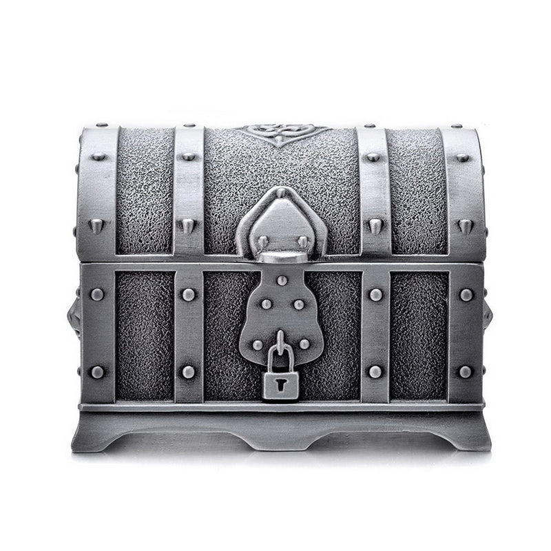 Alloy Dice Storage Box Jewelry Box Treasure Chest High-grade Luggage Box Coin Collecting Box