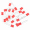500pcs 2*5*7mm Square LED Red Light-emitting Diode 2X5X7 LED Diode