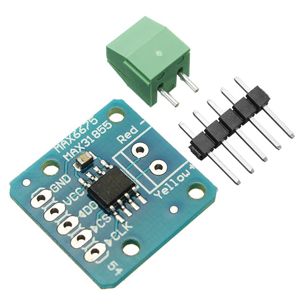 5Pcs MAX31855 MAX6675 SPI K Thermocouple Temperature Sensor Module Board For