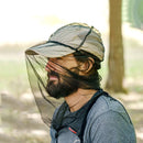 Naturehike NH19F005-Z Anti Mosquito Insect Net Hat Mask Head Face Guard Protector Cap Cover Suncreen