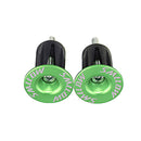 SMLLOW 1 Pair Aluminum Alloy Cycling Bike Handlebar Grips Cap Plug Bicycle Handlebar End Plugs