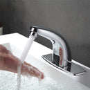 Automatic Tap Hand Free Infrared Sensor Faucet Kitchen Bathroom Chrome Basin Sink Mixer Tap