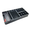 35x18x5cm Battery Storage Box Case Organizer Holder Rack with Battery Tester