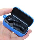 Bakeey Portable Shockproof Dirtyproof Silicone Wireless bluetooth Earphone Storage Case with Keychain for QCY T5