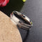 Sweet Couple Ring Silver Plated Simple Wedding Finger Ring