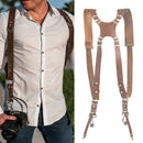 Xmund XD-CS1 Camera Strap Leather Shoulder Strap Camera Harness For Canon Nikon DSLR