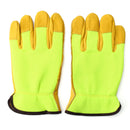 BIKIGHT Anti Skid Breathable Sports Bicycle Full Finger Gloves Cow Leather