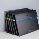 Fizz 6 Pcs/set 6 Colors Double Layer Document Bags File Folder Waterproof A4 File Document Holder Business Documents Pouch with Pen Clip from Xiaomi Youpin