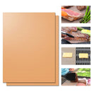 Honana 3pcs Heat Resistant BBQ Grill Mat Copper Bakeware Mat BBQ Mat Roast Sheet Portable