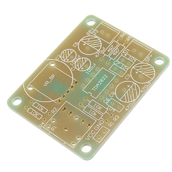 3Pcs TDA2822 Power Amplifier Audio Stereo Module DIY Kit Electronic Learning Suite