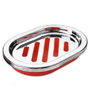 4Pcs Plastic Bathroom Set Cup Toothbrush Holder Soap Dish Dispenser Bottle Washroom Accessories