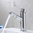 360 Kitchen Bath Sink Mixer Tap Pull Out Rotate Spout Spray Basin Brass Faucet G1/2
