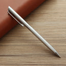 Rotating Metal Ballpoint Pen Stainless Steel Ball Pen Steel Pen Commercial Stationery Pen