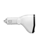 ACCNIC 12V/24V 120W Auto Car Charger Cigarette Lighter Adapter Dual USB intelligent output