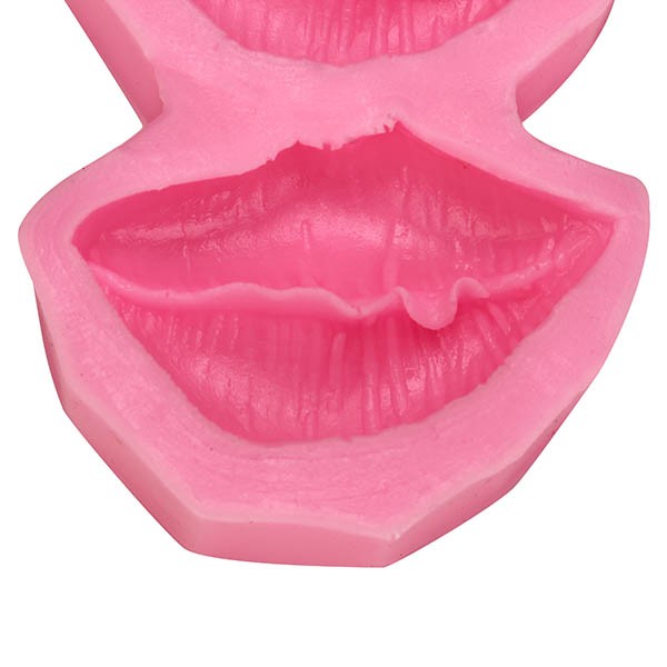 Lips Silicone Fondant Mold Cake Decorating Mould Gum Paste Sugarpaste Mold FDA LFGB