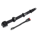 Universal 3 Point Retractable Auto Car Seat Belt Lap Shoulder Adjustable Harness