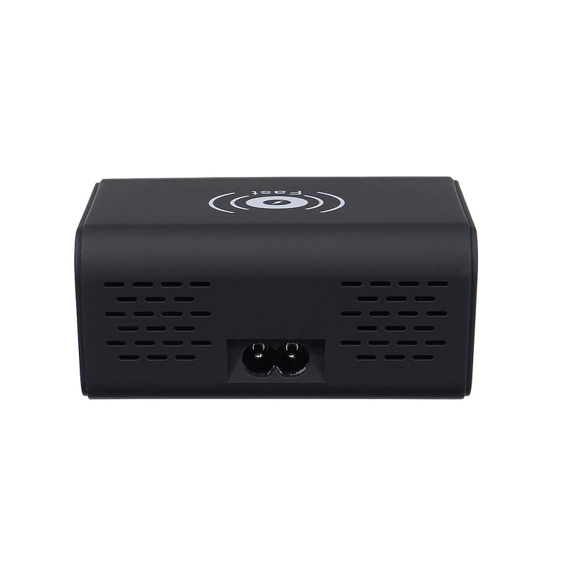 8 USB Port QC 3.0 Charger Dock Stand Station for Multiple Devices with for Phone Wireless Fast Charging