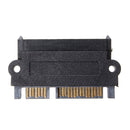 SFF-8482 SAS 22 Pin to 7 Pin + 15 Pin SATA Hard Disk Drive Raid Converter with 15 Pin Power Port
