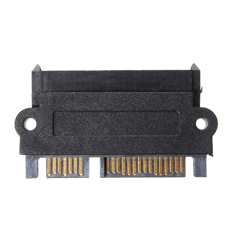 SFF-8482 SAS 22 Pin to 7 Pin + 15 Pin SATA Hard Disk Drive Raid Converter with 15 Pin Power Port