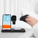 Bakeey 15W 4 in 1 Qi Wireless Charger Fast Charging Dock Stand with 27W Powers Adapter/USB Cable For Galaxy 10 for iPhone 11