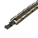 Black 316L Titanium Health Magnetic Bracelet Jewelry for Men