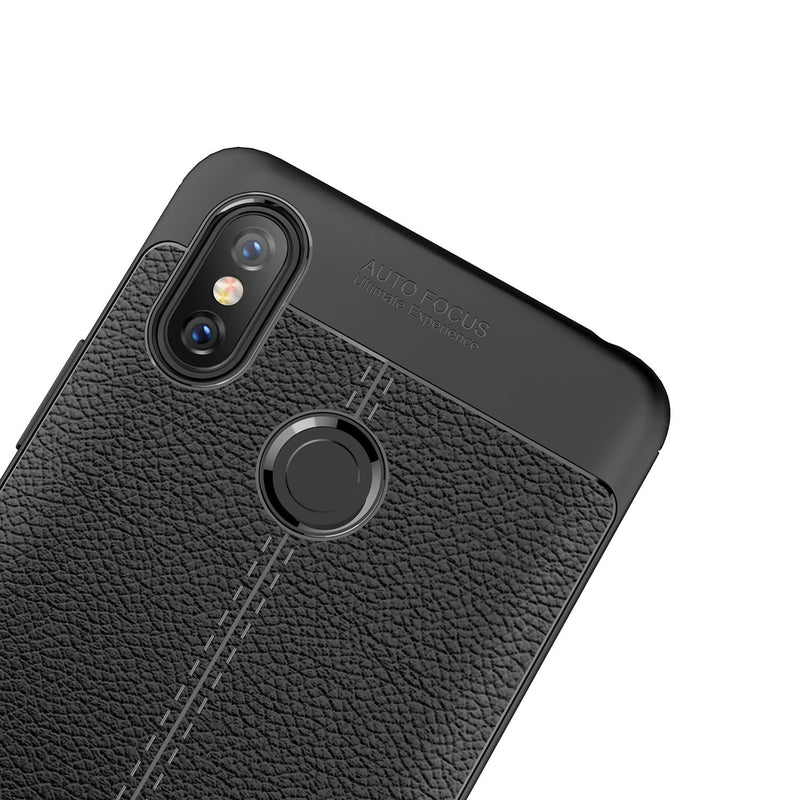 Bakeey Litchi Anti-fingerprint Silicone Protective Case For Xiaomi Mi Max 3