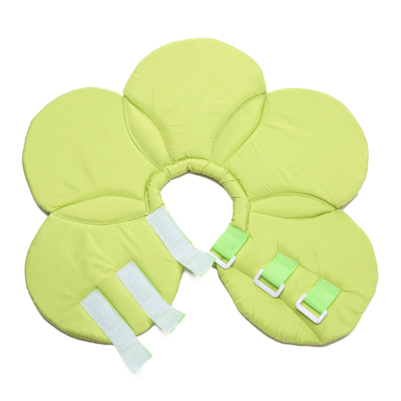 Soft Sponge Flower Shape Dog Cat Collar Pet Elizabeth Circle Wound Healing Medical Anti-Bite Collar