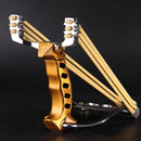 IPRee Tactical Stainless Steel Slingshot Rubber Band Catapult Outdoor Camping Hunting Bow