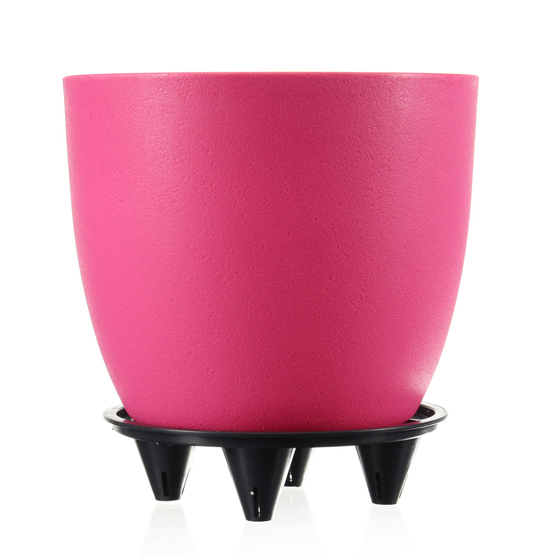Automatic Irrigation Plant Flower Pots Round 0.3L Water Capacity 1.3L Soil Load Pot