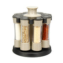 MEIGAR 8 Bottles Spice Storage Rack Stand Holder Home Kitchen Organizer Shelf