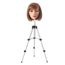 Mannequin Head Tripod Hairdressing Training Head Holder Hair Wig Stand Tools