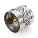 Astrolux S42S Stainless Steel 4xNichia 219C/XP-G3 2023LM Rechargeable Mini LED Flashlight