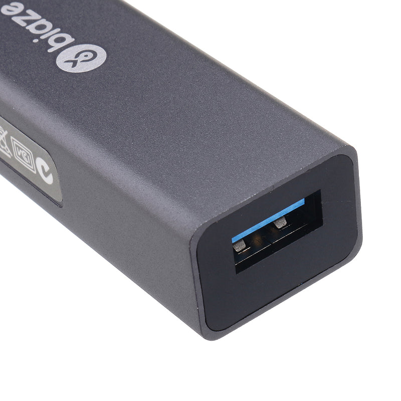 BIAZE HUB2 Aluminum Alloy USB 3.0 to 4-Port USB 3.0 OTG HUB Adapter 0.2M