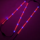 3PCS 18W SMD5050 Non-waterproof LED Plant Grow Strip Light Aquarium Greenhouse Hydroponic  DC12V