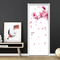 Miico FX64039 Peach Flower Home Decorative Sticker Wall Sticker DIY Sticker