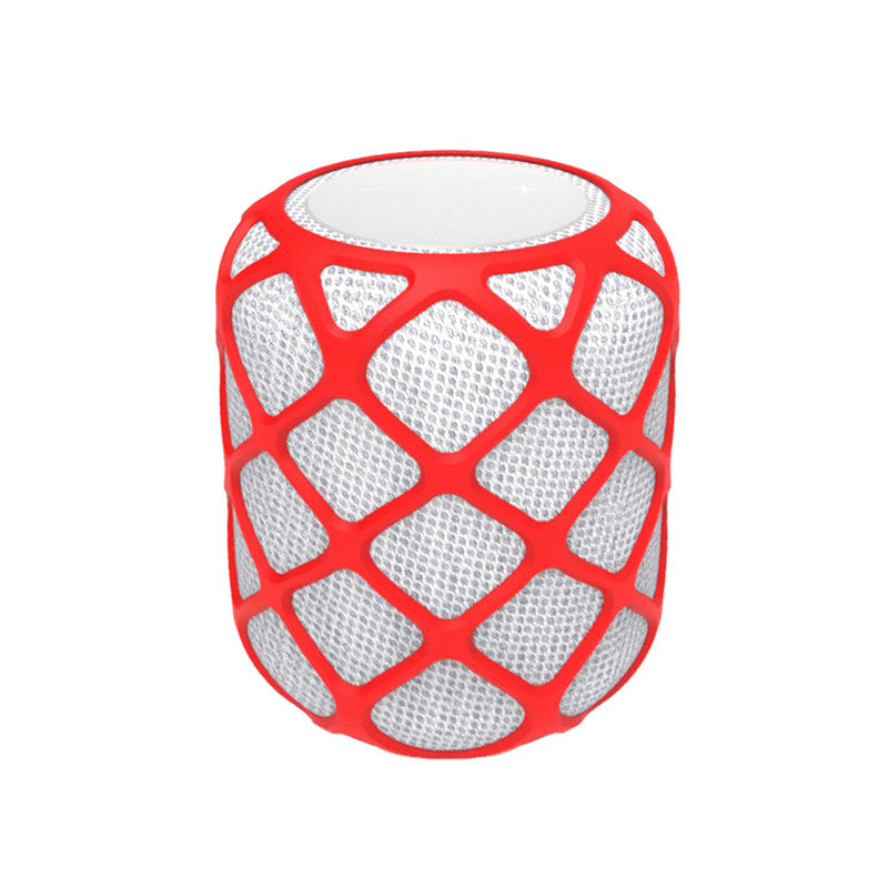 LEORY Smart Speaker Storage Bag Case for Homepod Sillicone Cover Case Anti-shock Protective Cover