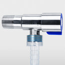 Higold 605109-10 Universal 304 Stainless Steel Angle Valve Shower Diverter Hot Cold Water for Bathroom/Kitchen/Toilet Faucet