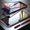 Luphie 360 Front Screen Protector & Back Glass Cover Metal Magnetic Adsorption Protective Case For iPhone XR/XS/XS Max/X/7/7 Plus/8/8 Plus