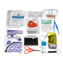44Pcs 18 kinds Outdoor Emergency Survival Kit Gear for Home Office Car Boat Camping Hiking First Aid Kit