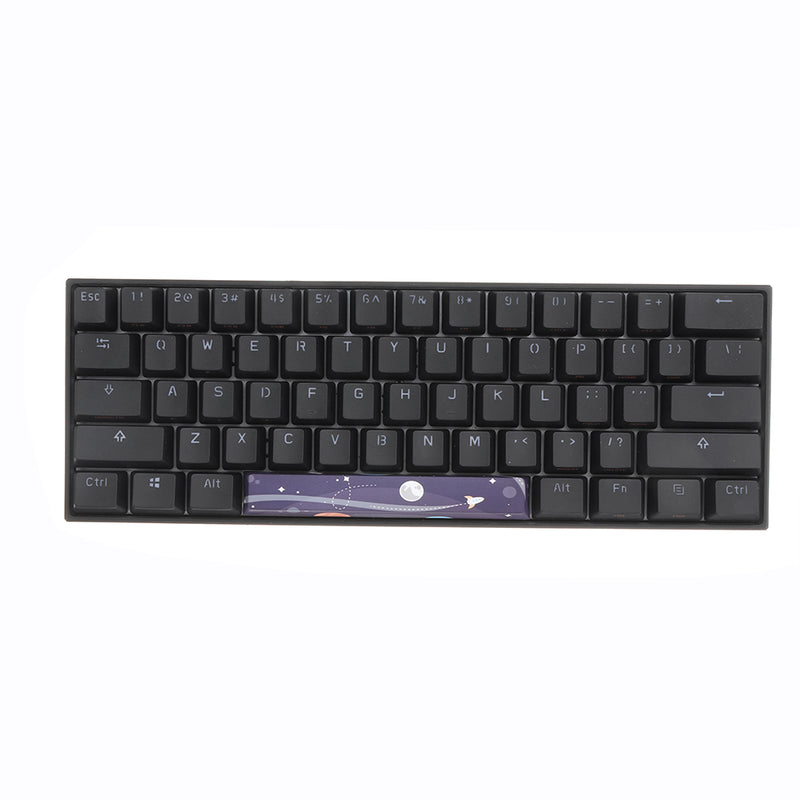 Five-sided Dyesub PBT The Lunar Space Bar 6.25u Novelty Keycap