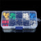 5 x 50pcs Tactile Push Button Switch Momentary Tact & Cap Assorted Kit 12x12x7.3mm Key Caps