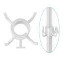 IPRee Plastic 4-prongs Beach Umbrella Hanging Hook For Towel Camera Sunglasses Bags