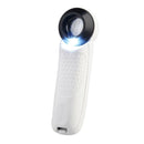 40X Jewelry Magnifier 2 LED Light Optical Glass Lens Magnifying For Jewelry Stamps Coin Collectors