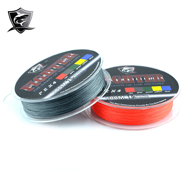 SeaKnight 100M Multifilament PE Braided Fishing Line 4 Stands 8-60LB Fishing Line