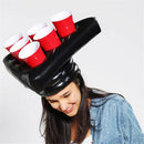 Inflatable Pong Hats Fun Throwing Toys Adult Kids Party Beach Ring Toss Game