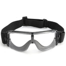 A Set 3 Lens Anti Shock Bulletproof CS Goggles Outdoor Shooting Anti-UV Glasses