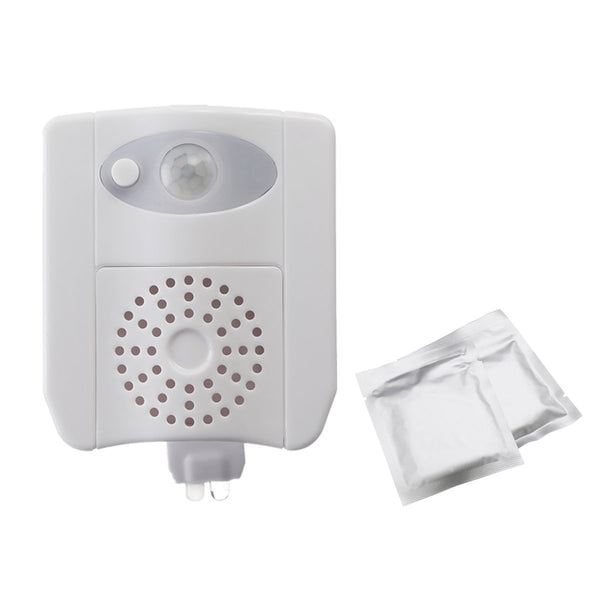 1W Motion-activated LED Toilet Night Light UV Sterilizer Aromatherapy Seat Lamp