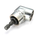 Drillpro 105 Degree 1/4 Inch Hex Shank Drill Bit Angle Driver With Flexible Screwdriver Extension Bit Holder