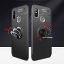 Bakeey Shockproof Magnetic 360 Rotation Ring Holder TPU+PC Protective Case For Xiaomi Mi8 Mi 8