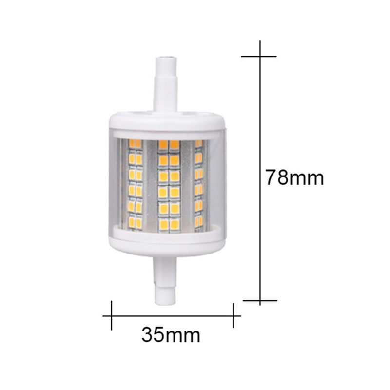 78MM Non-Dimmable 5W R7S 2835 36SMD Pure White Warm White LED Light Bulb for Floodlight AC85-265V